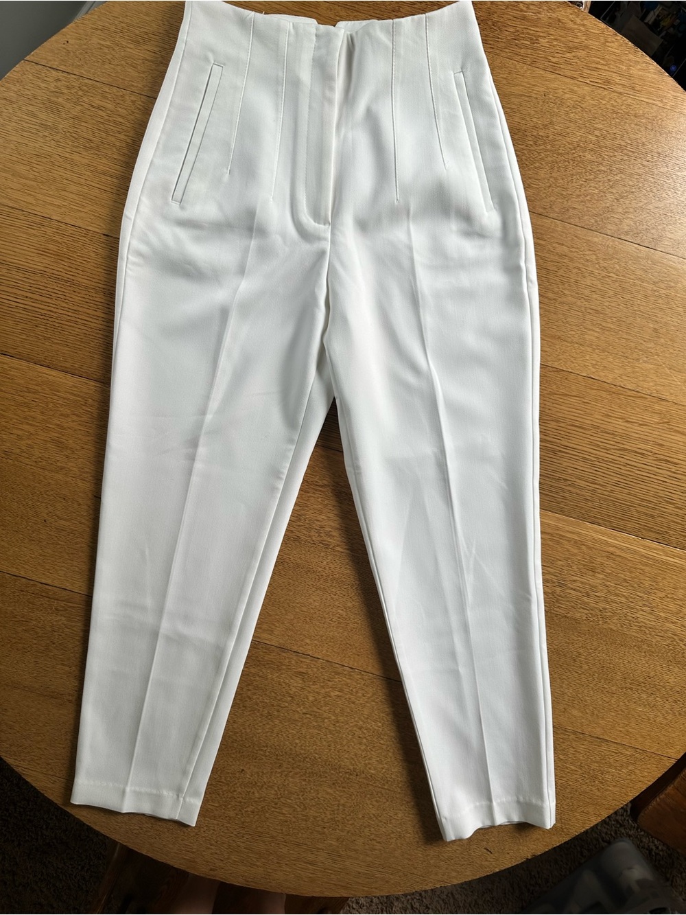 Zara High Waisted Ankle Pants Size Small